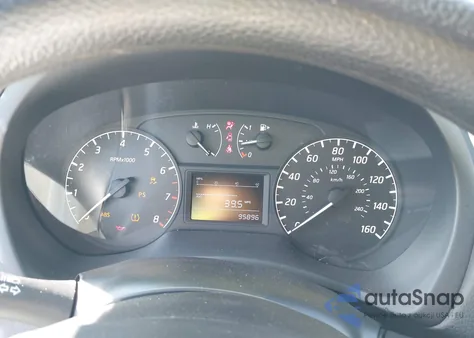 2017 Nissan Sentra S из США, поврежденный, VIN 3N1AB7AP3HY392236